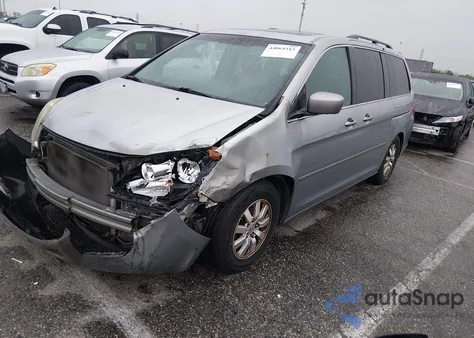 2009 Honda Odyssey Ex-L from USA, damaged, VIN 5FNRL38759B000723